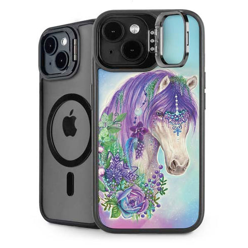 Fantasty Horse by Sheena Pike iPhone 14 Kickstand Case